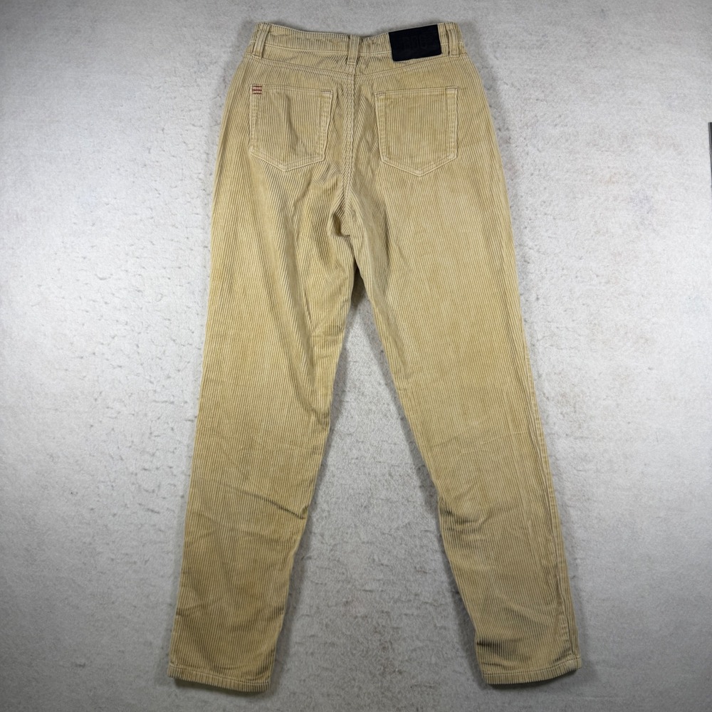 BDG Urban Outfitters Tan Corduroy High Rise Straight Leg Pants Women 27 Inseam - Picture 2 of 9